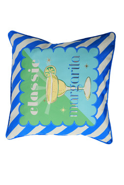 B&M GARDEN SS26 // BRIGHTS // MARGARITA FOILED CUSHION // £8 //