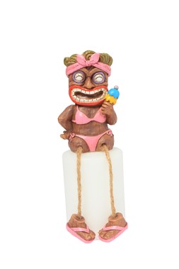 B&M GARDEN SS26 // TIKI - 8 WEEK ONLY // TIKI CHARACTER WITH DANGLY LEGS // £4 //