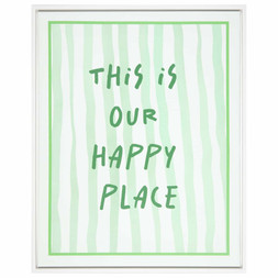B&M HOME SS26 // STATEMENT HOME - LIMITED TIME ONLY // QUOTATION CANVAS 40X50CM // £7 //