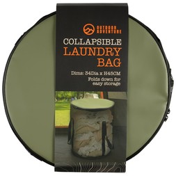 Collapsible Laundry Bag Green