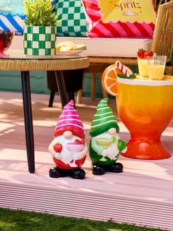 B&M GARDEN SS26 // BRIGHTS // BRIGHTS PLANTER £4 // COCKTAIL GONK £8 EACH // COCKTAIL PLANT STAND £20 //