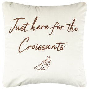Slogan Croissant Cushion £8 from B&M
