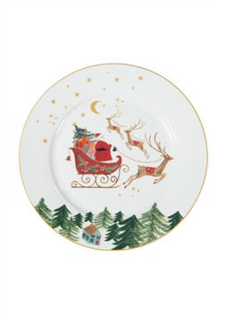 Nostalgia Sliegh Dinner Plate