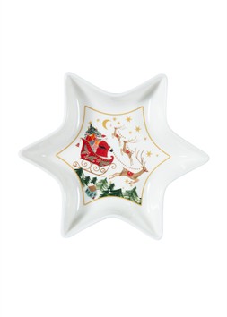 Nostalgia Sleigh Star Dish