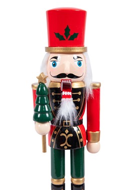 Nutcracker holding star