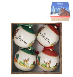 Exclusive Gruffolo bauble box of 4