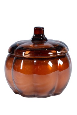 Glass pumpkin candle Sweet Frankincense scent