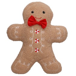 Happy gingerbread man plush
