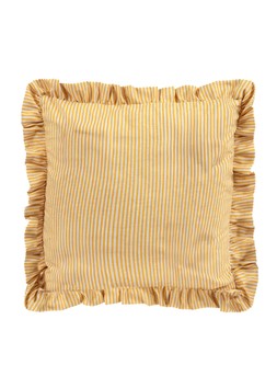 Martha Ruffle 50 x 50 Yellow Cushion, £29.99