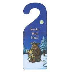 Santa stop here' wooden door hanger