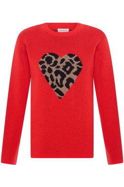 Animal Love Heart Jumper £22