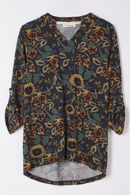 Soft Touch Floral V-Neck Top £18- Available from 9th August 2026
