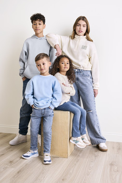 Younger Boys Light Blue Slim Leg Jeans
