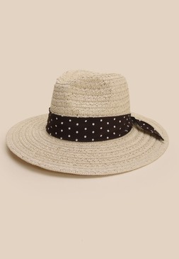 Neutral Packable Panama Hat