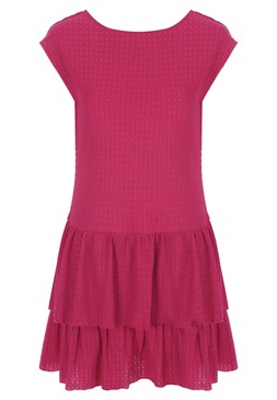 Womens Fuchsia Mini Ra Ra Dress £20
