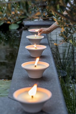 CITRONELLA WHITE DISH CANDLES &pound;7.99