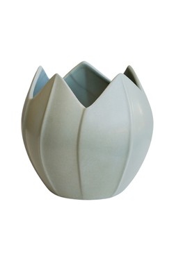 KEW FLOWER PLANTER PISTACHIO GREEN H24CM D24CM &pound;49.99 (Available in other sizes)