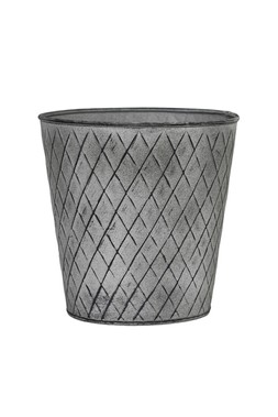 OUTDOOR CHATSWORTHZINC PLANTER H26CM W26CM &pound;29.99