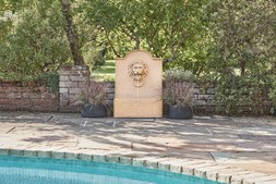 OUTDOOR LUXURY LIONWATER FEATURE SANDSTONE H78CM W55CM &pound;599.99
