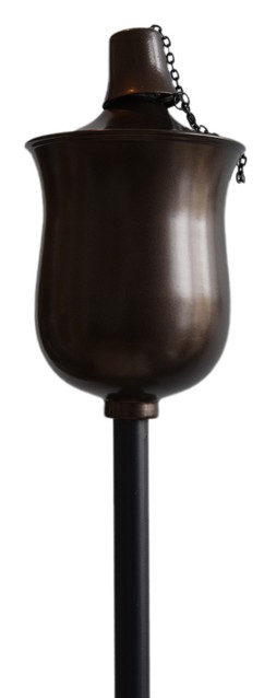 PREMIUM COPPER 150CM GARDEN TORCH IN DISPLAY CARTON OF 12 &pound;34.99