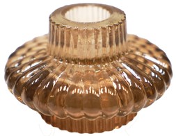 AIRLIE REVERSIBLE TAPER:TEALIGHT HOLDER APRICOT &pound;9.99