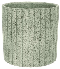 Azalea Stone Ribbed Speckle Green Planter H15.5cm D15.5cm &pound;14.99, H20cm D20.5cm &pound;22.99
