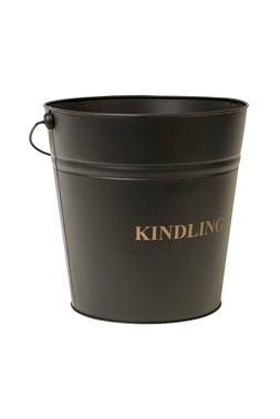BLACK KINDLING BUCKET £44.99