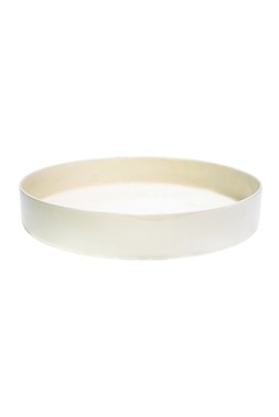 BOWEN CANDLE PLATE LINEN H5CM D29CM £24.99