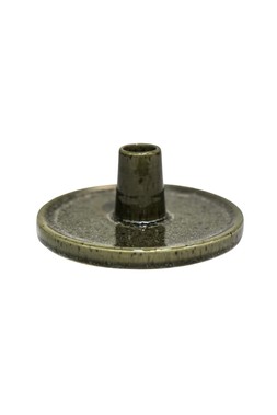 Bowen Dinner Candle Holder Moss &pound;10.99