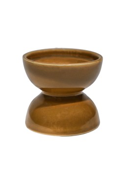 Bowen Pillar Candle Holder Fawn H9cm D9cm &pound;7.99