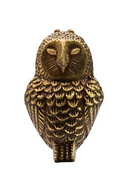 Cast Iron Owl Door Knocker Antique Brass H16cm W9.5cm £29.99