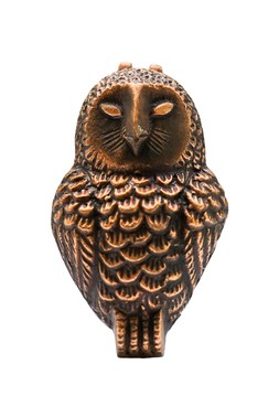 Cast Iron Owl Door Knocker Antique Copper H16cm W9.5cm £29.99