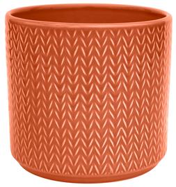 Chevron Sienna Planter H15cm D15cm &pound;13.99