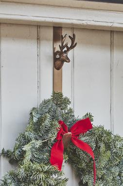 Christmas Wreath Hanger Deer Brass &pound;19.99 2