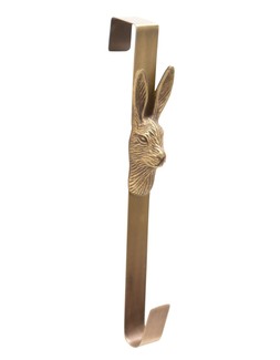 Christmas Wreath Hanger Hare Brass &pound;19.99