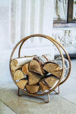 Contemporary Copper Log Holder &pound;69.99