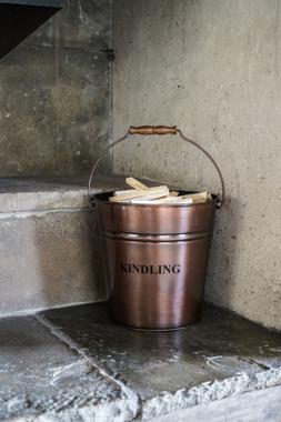 Copper Kindling Bucket &pound;44.99
