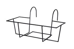 ELLA BALCONY TROUGH HOLDER BLACK H16CM W55CM &pound;19.99