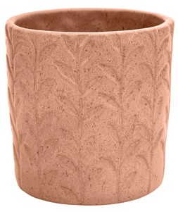 Fairford Ochre Speckle Leaf Planter H17cm D17cm &pound;24.99, H25cm D24cm &pound;49.99