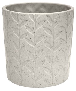 Fairford Stone Speckle Leaf Planter H17cm D17cm &pound;24.99, H25cm D24cm &pound;49.99