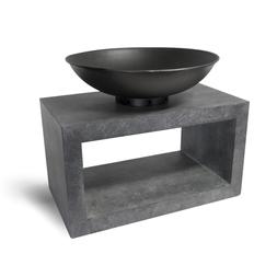 FIRE PIT & RECTANGLE CONSOLE CEMENT H52CM W64CM &pound;249.99(957757)