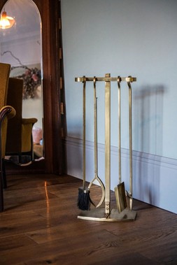 Fireside Companion Set Brass &pound;134.99