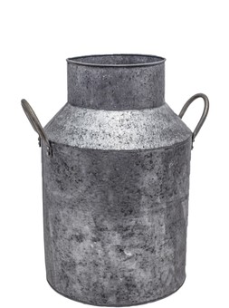 GALVANISED MILK CHURN 42CM &pound;34.99