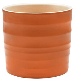 HADLEIGH MATTE AMBER PLANTER H17.5CM D20CM &pound;19.99