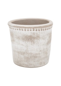 HAZEL WASHED BEADED EDGE PLANTER £9.99 - £19.99..jpg