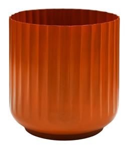 HUDSON ORANGE CORRUGATED PLANTER H32CM D32CM &pound;54.99