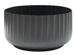 HUDSON SLATE CORRUGATED BOWL PLANTER H15CM D30CM &pound;39.99