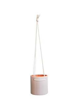 KAI HANGING CYLINDER BLUSH PLANTER £13.99