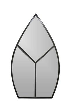 LEAF ARCH OUTDOOR MIRROR NATURAL BLACKH90CM W50CM &pound;189.99 (LAOMB90)