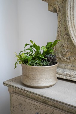 Luxe Bowl White Gold H14cm D24cm &pound;24.99